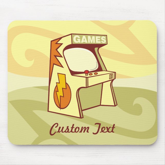 Alfombrilla De Ratón Panel de ratón de máquina de arcade (Frente)