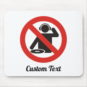 Alfombrilla De Ratón Panel de ratón de zona sin dj