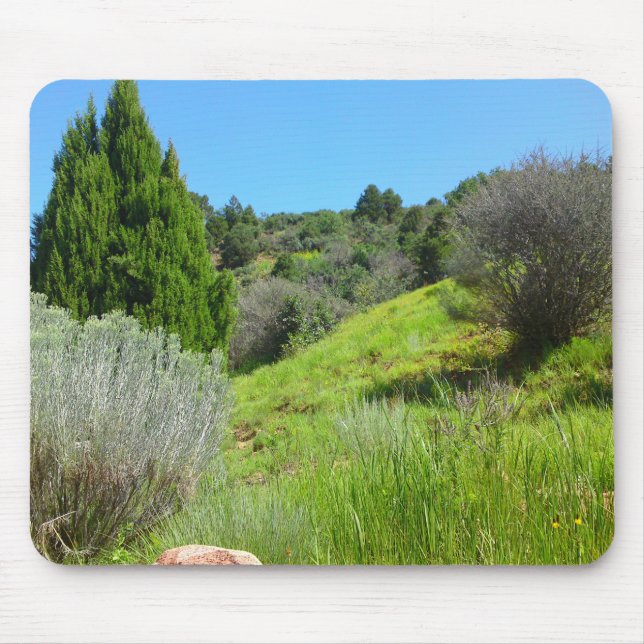 Alfombrilla De Ratón Panel de ratón Green Hill (Frente)