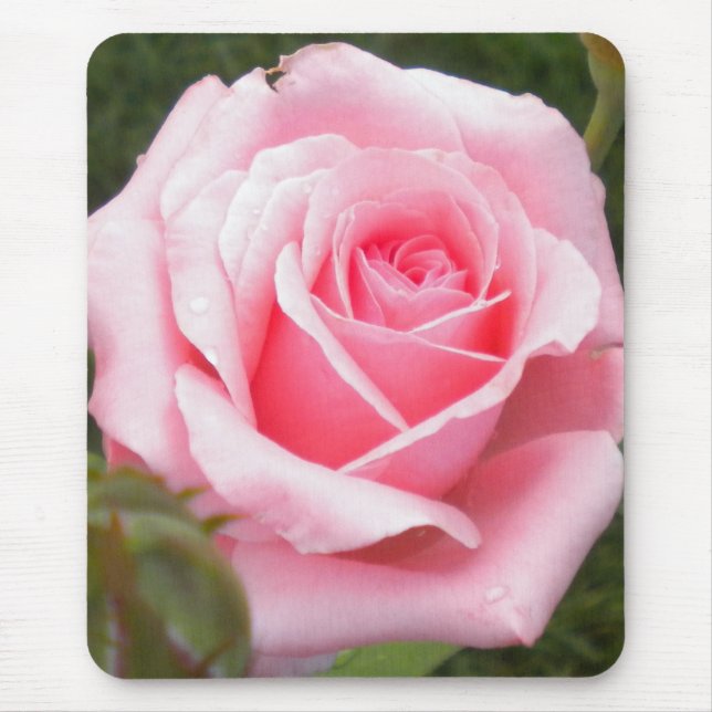 Alfombrilla De Ratón Panel de ratón rosa (Frente)