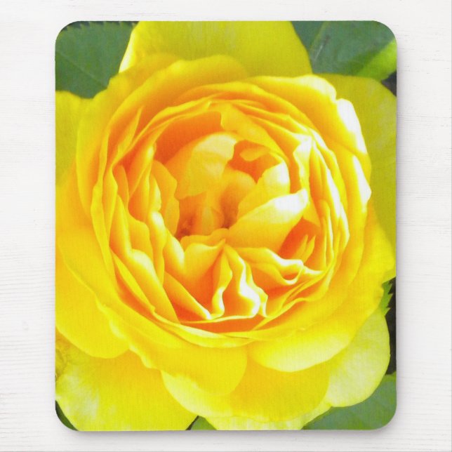 Alfombrilla De Ratón Panel de ratón rosa amarillo (Frente)