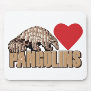 Alfombrilla De Ratón Pangolins-Heart