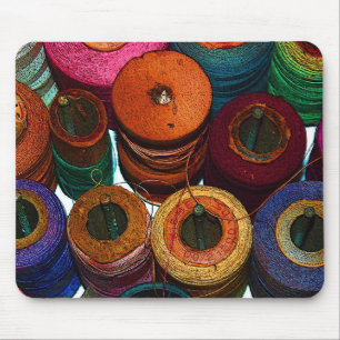 Alfombrilla De Ratón Panorama de hilos luminosos Mousepad