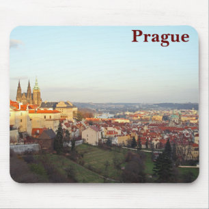 Alfombrilla De Ratón Panorama de Praga
