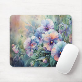 Alfombrilla De Ratón Pansies