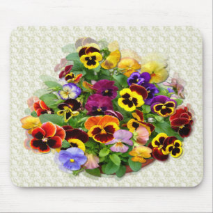Alfombrilla De Ratón Pansy BEAUTY ~ Mousepad