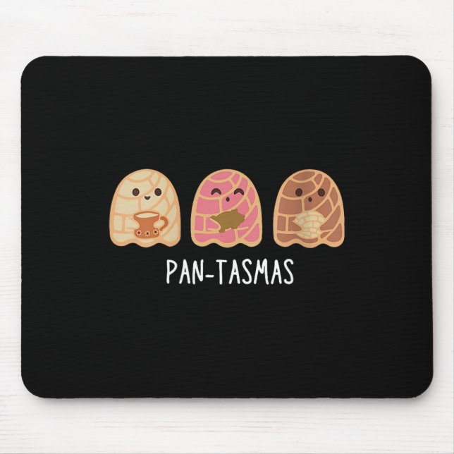 Alfombrilla De Ratón Pantasmas Fantasma Graciosa Conchas Fantasma Mexic (Frente)