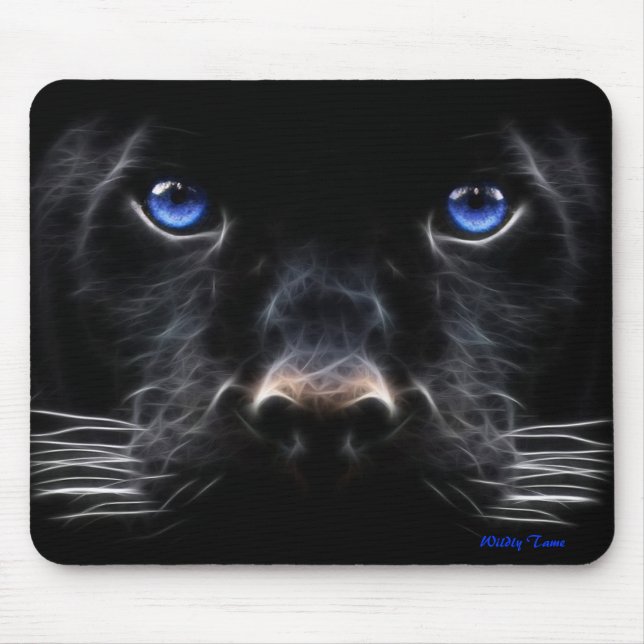Alfombrilla De Ratón Pantera negra (Frente)