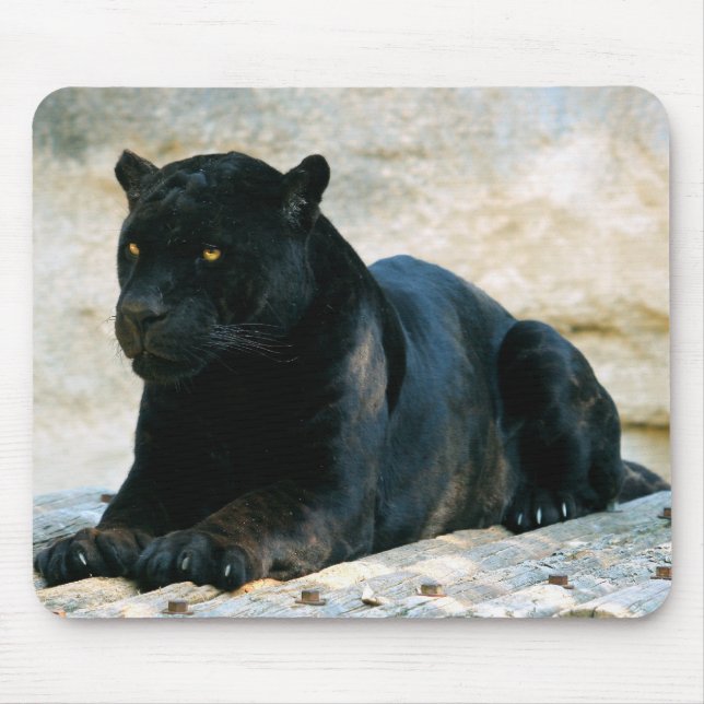 Alfombrilla De Ratón Pantera negra (Frente)