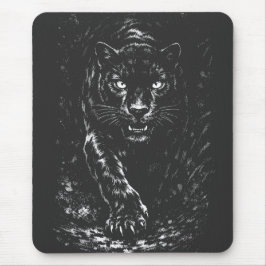 Alfombrilla De Ratón Pantera Negra — por BurnsInHell