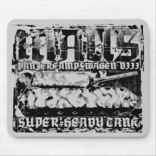 Alfombrilla De Ratón Panzer VIII Maus Mousepad