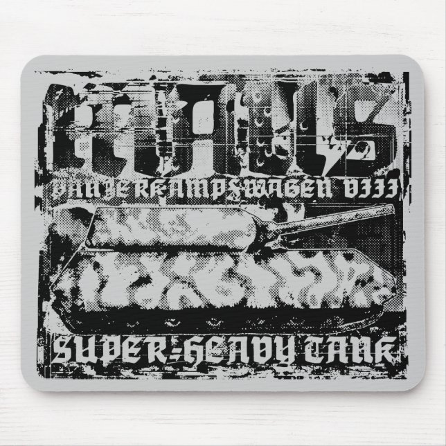Alfombrilla De Ratón Panzer VIII Maus Mousepad (Frente)