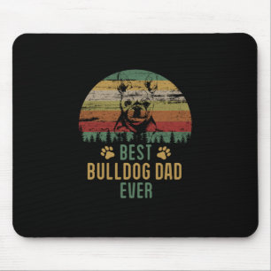 Alfombrilla De Ratón papá bulldog