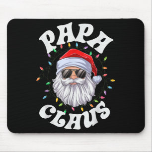 Alfombrilla De Ratón Papa Claus Santa Navidad Papá Familia Pijama Coord
