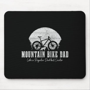 Alfombrilla De Ratón Papá de bicicleta de montaña vintage Mtb bicicleta