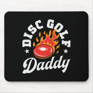 Alfombrilla De Ratón Papá de Disc Golf Día del Padre Papá que juega Dis