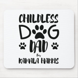 Alfombrilla De Ratón Papá De Perro Sin Hijos Para Kamala Harris 2024 Pe
