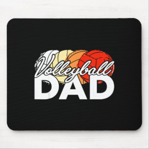 Alfombrilla De Ratón Papá de voleibol papá genial día del padre hombres
