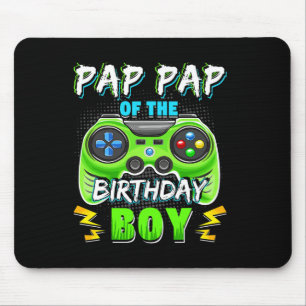 Alfombrilla De Ratón Papá del niño de cumpleaños Videojugador coinciden