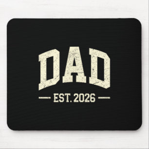Alfombrilla De Ratón Papá Est. 2026 Logo Papá 2026 Pronto Será Nuevo Pa
