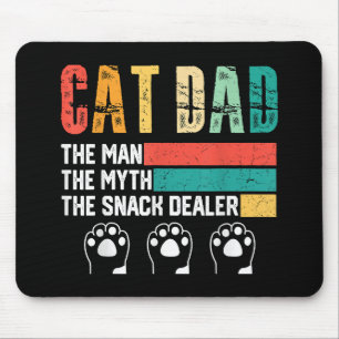 Alfombrilla De Ratón Papá gato del Día del Padre