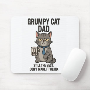 Alfombrilla De Ratón Papá Gato Gruñón - Aún es el mejor