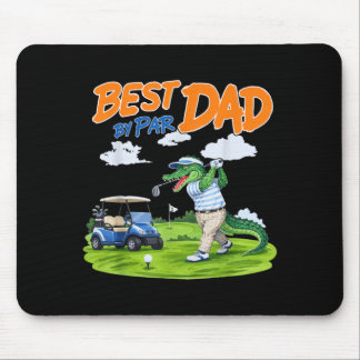 Alfombrilla De Ratón Papá Golf Gator Cocodrilo Papá