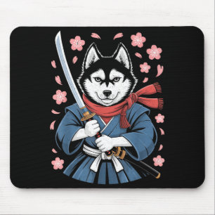 Alfombrilla De Ratón Papá Husky Siberiano Cosas Bonitas de Anime Japoné