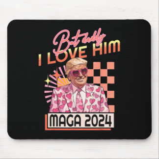 Alfombrilla De Ratón Papá, lo amo, Maga 2024 Donald Trump en cuarto lug