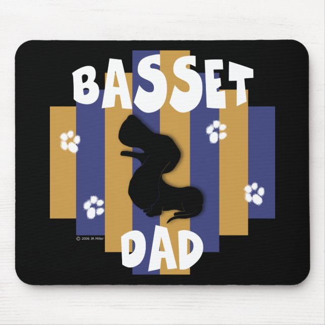Alfombrilla De Ratón Papá Mousepad del afloramiento (Frente)