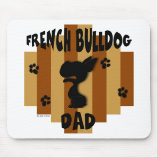 Alfombrilla De Ratón Papá Mousepad del bulldog francés