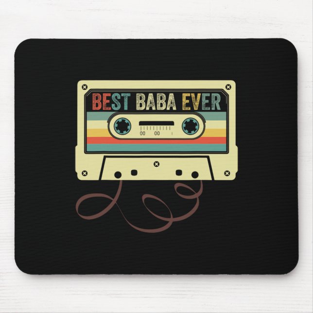 Alfombrilla De Ratón Papá Noel del abuelo de Baba (Frente)