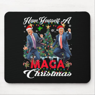 Alfombrilla De Ratón Papá Noel Divertido Trump Que Tengas Una Feliz Meg