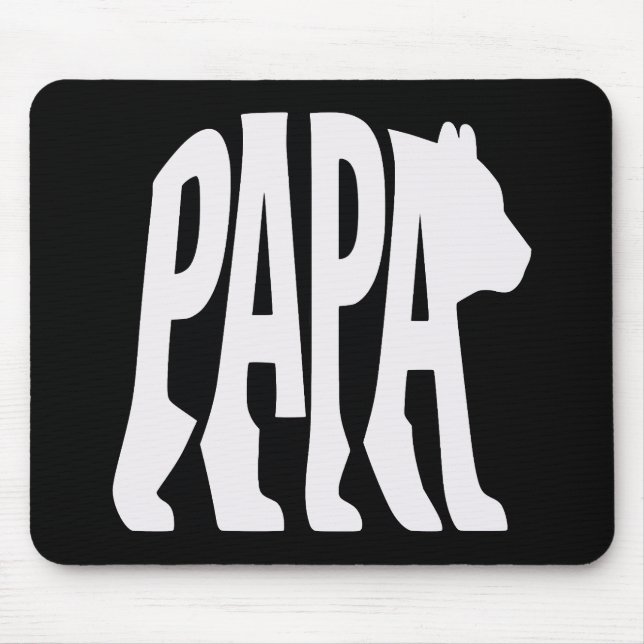Alfombrilla De Ratón Papá Oso (Frente)