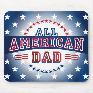 Alfombrilla De Ratón Papá Todo-Americano Mousepad