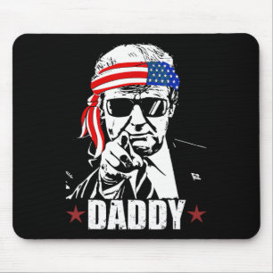 Alfombrilla De Ratón Papá Trump 2025 Oficial Papá Trump Divertido 