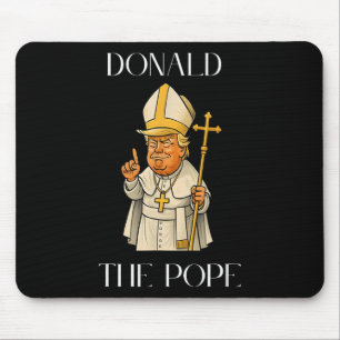 Alfombrilla De Ratón Papa Trump Divertido Trump Vaticano Cristiano Retr