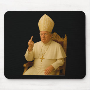 Alfombrilla De Ratón Papa Trump Divertido Trump Vaticano Cristiano Retr