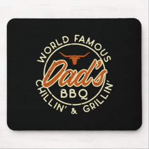 Alfombrilla De Ratón Papas Famosos Parrilla Barbacoa Día del Padre Papá