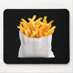Alfombrilla De Ratón Papas Fritas Freír Divertido Disfraz De Comida De 