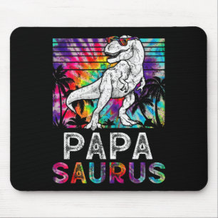 Alfombrilla De Ratón Papasaurus Dinosaur Papa Saurus Familia Igual Ti