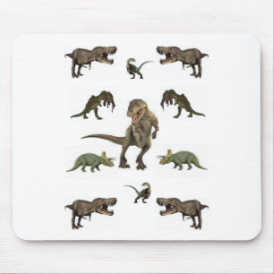 Alfombrilla De Ratón Papel de ajuste de dinosaurios