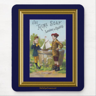 Alfombrilla De Ratón Papel de aluminio vintage y Mousepad