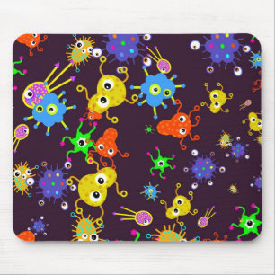 Alfombrilla De Ratón Papel pintado de las bacterias