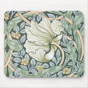 Alfombrilla De Ratón Papel pintado floral William Morris Pimpernel