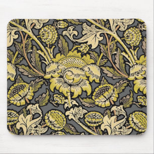 Alfombrilla De Ratón Papel pintado floral William Morris Wey