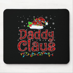Alfombrilla De Ratón Papi Claus Navidades Pajama Matando Navidad famili