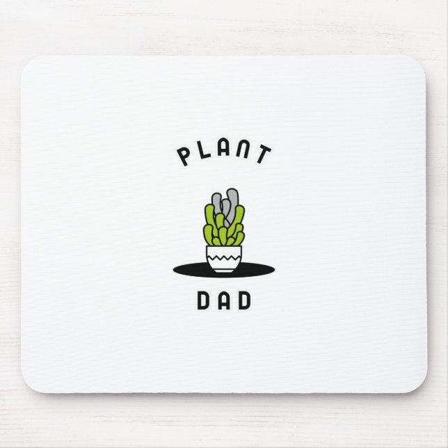 Alfombrilla De Ratón Papi de planta (Frente)