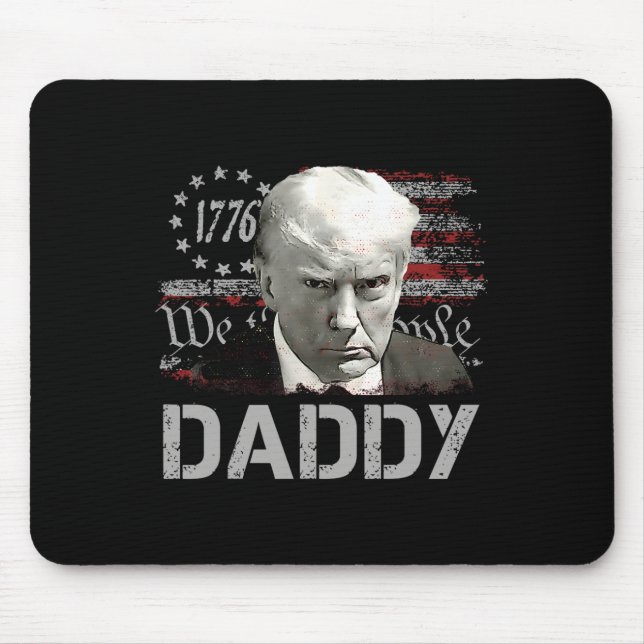 Alfombrilla De Ratón Papi Gracioso Papi Trump  (Frente)