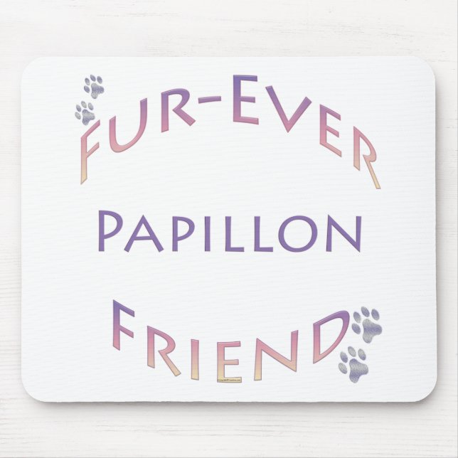 Alfombrilla De Ratón Papillon Furever (Frente)